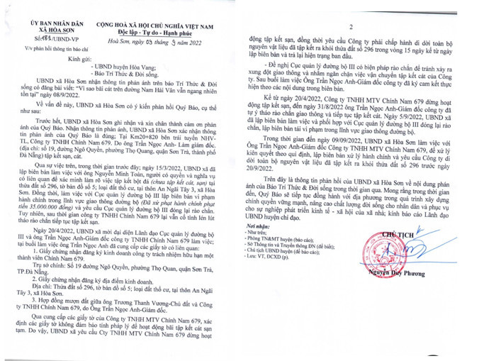 Da Nang: Co quan chuc nang phan hoi ve bai tap ket cat trai phep-Hinh-2