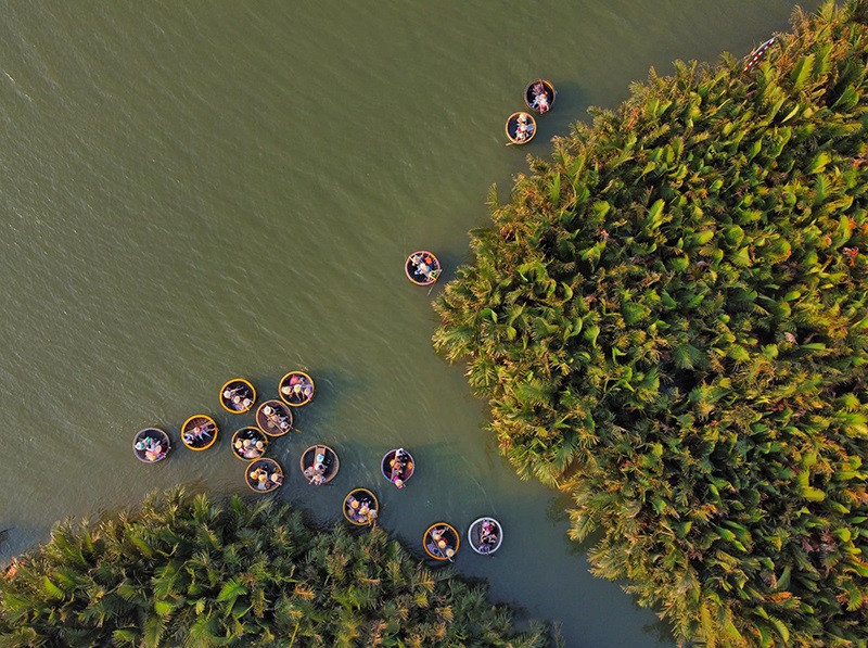 Cùng đến và khám phá khu 'rừng cổ tích' giữa lòng thành phố di sản. &gt;&gt;&gt; Mời độc giả xem thêm video Người Hội An dọn dẹp sau khi nước lũ rút: 