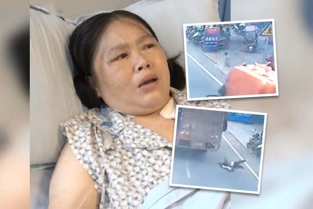 Xa than cuu be trai 2 tuoi, nguoi phu nu mat mot canh tay