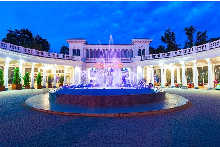 Đài phun nhạc nước ở Kislovodsk. Ảnh: Legion Media.