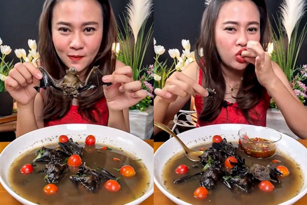 Nu Youtuber Thai Lan bi canh sat bat vi quay video an thit doi