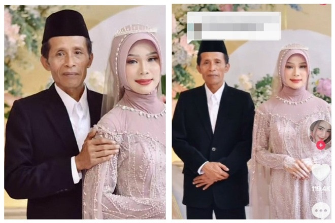 Cô dâu 24 và chú rể U60 gây tranh cãi vì quá chênh tuổi Co dau 24 va chu re U60 gay tranh cai vi qua chenh tuoi