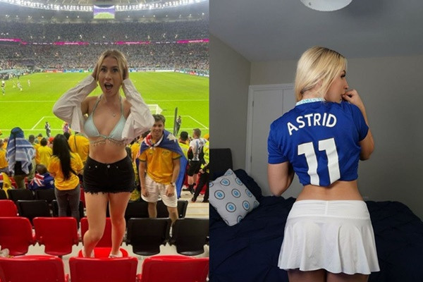 Người đẹp khiêu dâm bị doạ “xử tử” vì mặc hở hang ở World Cup Nguoi dep khieu dam bi doa “xu tu” vi mac ho hang o World Cup