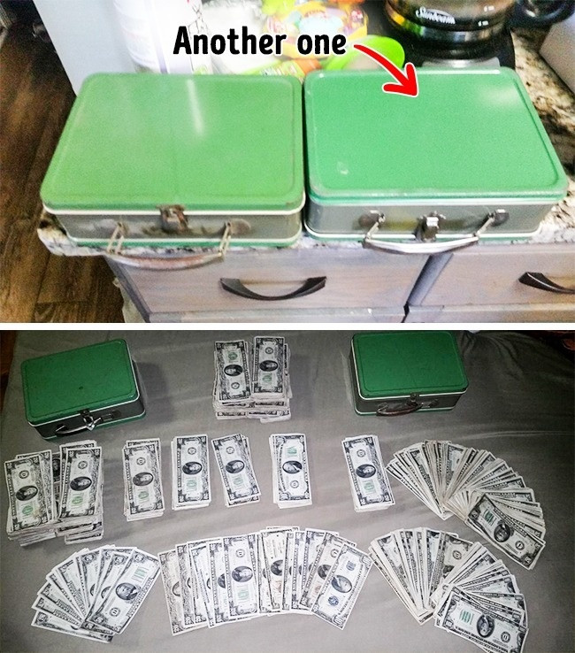 Cặp đôi may mắn tìm được vali tiền tỷ khi dọn tầng hầm - Hình 3 Cap doi may man tim duoc vali tien ty khi don tang ham-Hinh-3