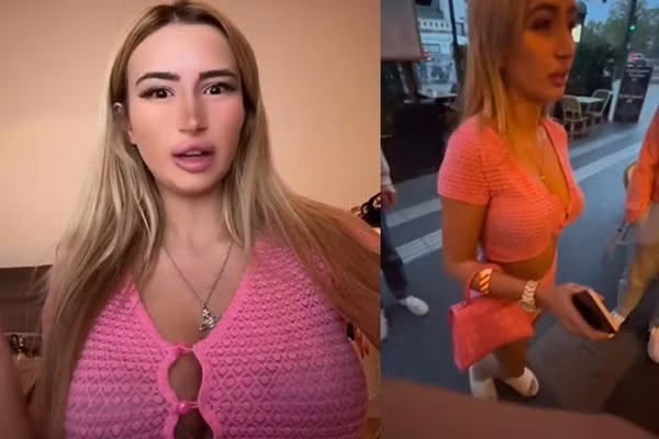 Co gai bi nha hang tu choi cho vao vi mac qua goi cam