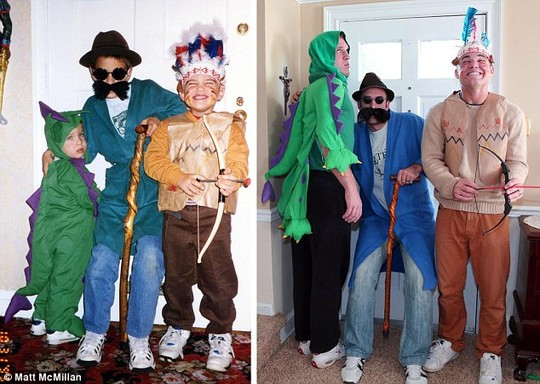 Thậm chí, họ còn phải lục tung những cửa hàng bán đồ cũ để tìm được những trang phục giống ảnh cũ.