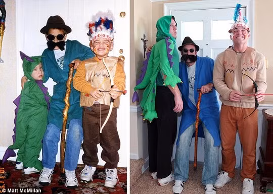 Thậm chí, họ còn phải lục tung những cửa hàng bán đồ cũ để tìm được những trang phục giống ảnh cũ.