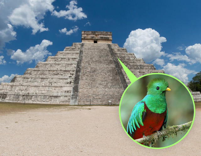 Kim tự tháp El Castillo phát ra tiếng chim khi mọi người vỗ tay: Khi đến thăm Chichén Itzá, ở Mexico, bạn có thể đứng dưới chân cầu thang của kim tự tháp El Castillo và vỗ tay để nghe thấy ra tiếng chim kêu. Đó là tiếng kêu của con chim Quetzal vang vọng khắp nơi.