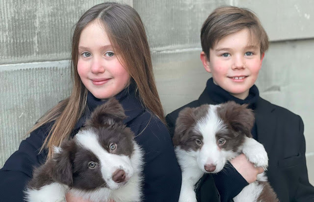 Hoàng tử Vincent và Công chúa Josephine ngay từ nhỏ đã nhận được không ít sự chú ý và hâm mộ của người dân vì ngoại hình dễ thương và luôn "dính" với nhau không dời.