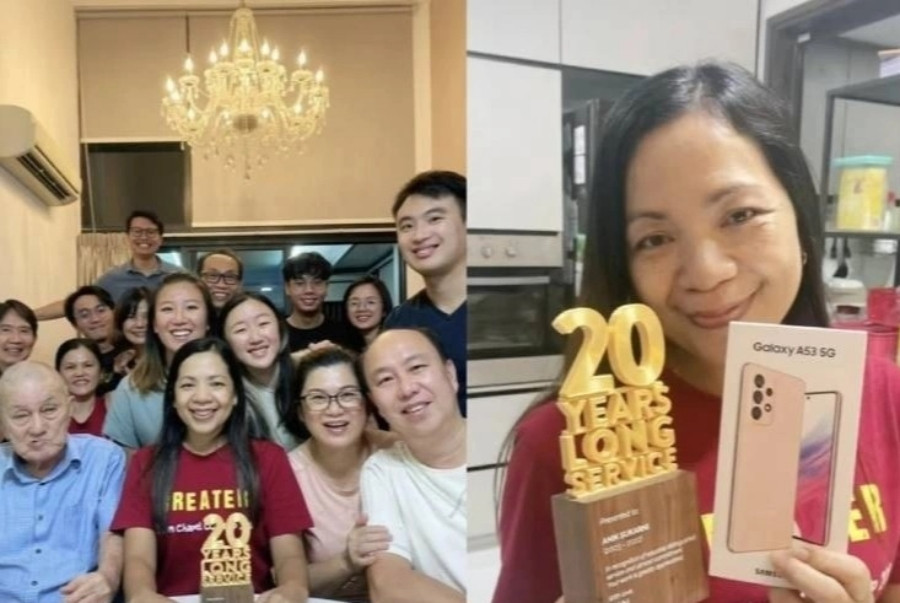 Cô giúp việc được tặng quà khủng sau 20 năm “cống hiến“ Co giup viec duoc tang qua khung sau 20 nam “cong hien“