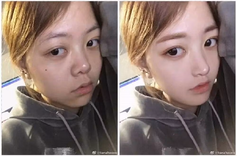 Nếu ngoài đời thực cô gái cũng có chiếc mũi đẹp và làn da trắng mịn như thế này thì hẳn sẽ rất nhiều anh chàng theo đuổi .