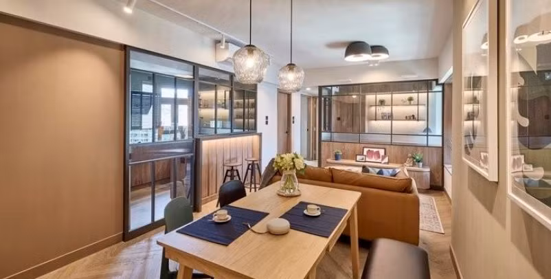 Ngôi nhà 70m2 dùng kính trong suốt cân bằng không gian, “chữa lành” - Hình 3 Ngoi nha 70m2 dung kinh trong suot can bang khong gian, “chua lanh”-Hinh-3