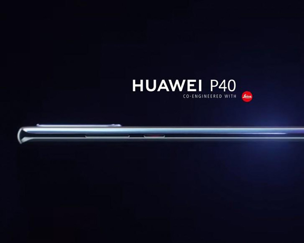 Gần đây, thiết kế P40 cũng hé lộ cùng với thiết kế của P40 Pro. Viền mỏng, nút nguồn và âm lương bên phải màn hình.