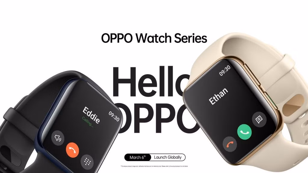 OPPO Watch trinh lang, giong Apple Watch, ho tro eSim, sac nhanh-Hinh-2