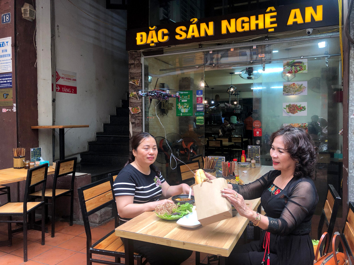 Khách hàng thấy thích thú với ý tưởng này.