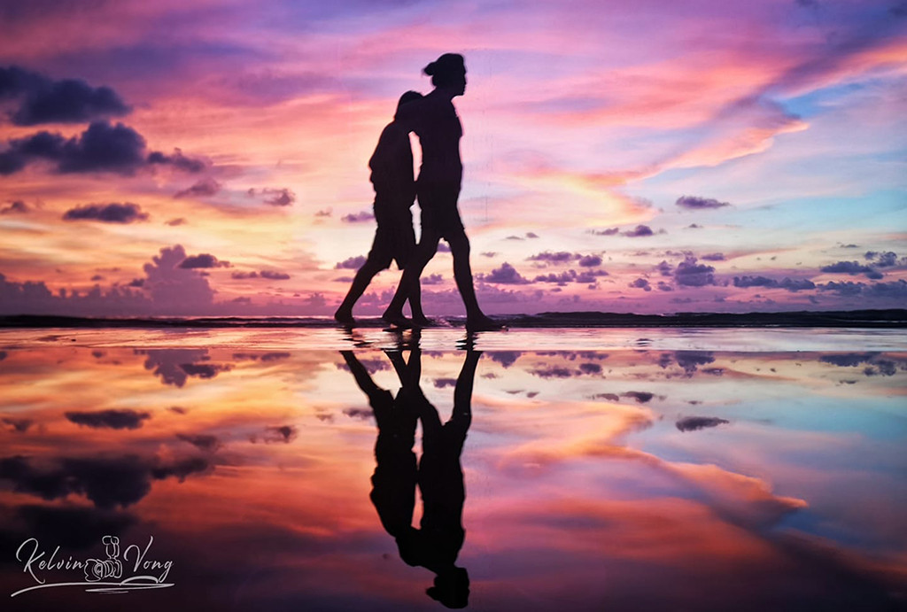 Tác giả Kel Vin Vong đã khéo léo lựa chọn khoảnh khắc, tính tương phản, bóng đổ và màu sắc trong một khuôn hình. Bức ảnh tạo ấn tượng mạnh mẽ và có sức hút lạ kỳ. Bức ảnh được chụp từ điện thoại Huawei P20 pro.