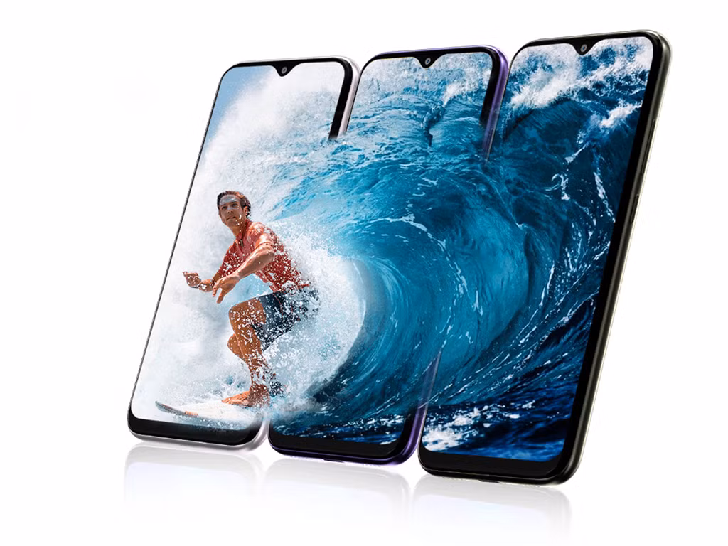 Màn hình lớn 6,517 inch, công nghệ IPS LCD chuẩn HD+ thoả mãn thú vui lướt web, xem phim, chơi facebook, chơi game