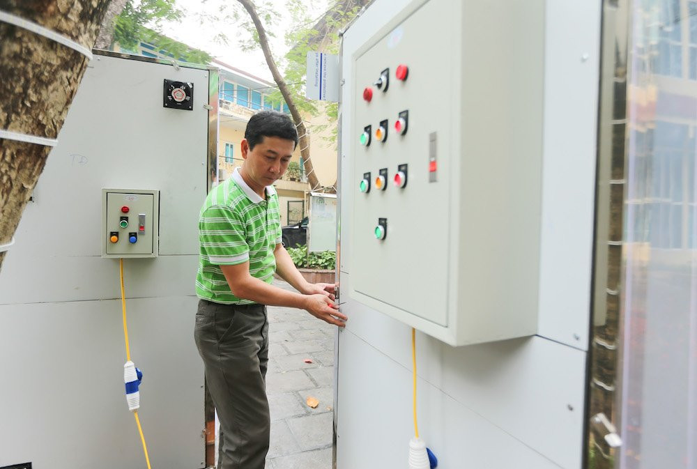 Hệ thống còn được thiết kế theo dạng module nên có thể dễ dàng tháo lắp và vận chuyển.