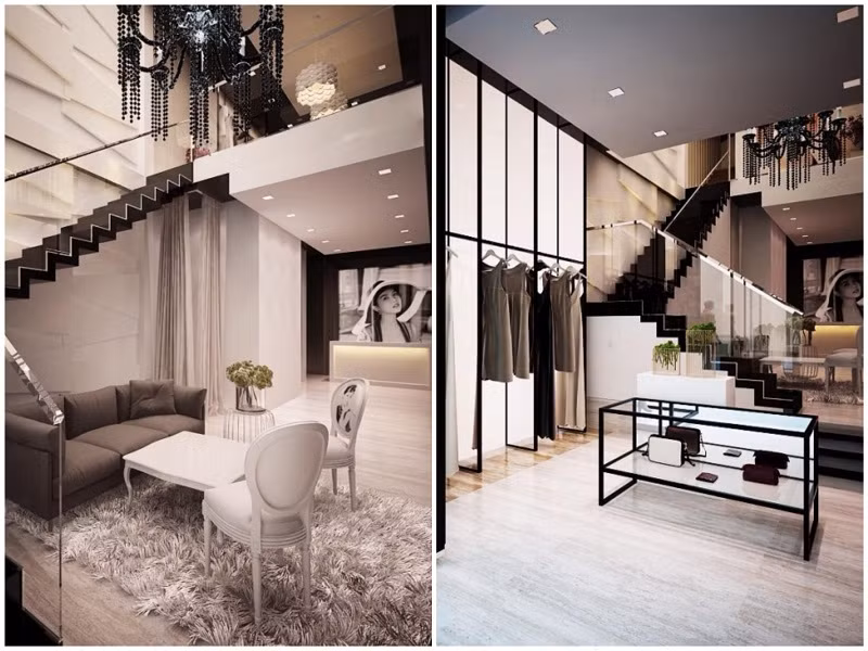 Cơ ngơi kinh doanh hoành tráng của cửa hàng khiến không ít người trầm trồ và ghen tỵ.