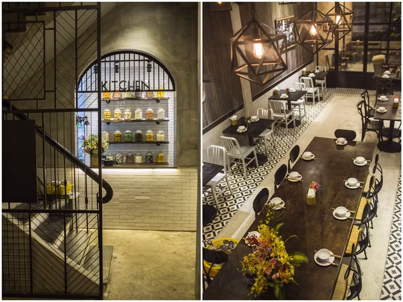 Không gian nhà hàng gần gũi và thân thuộc với thực đơn phong phú của nhiều vùng miền.