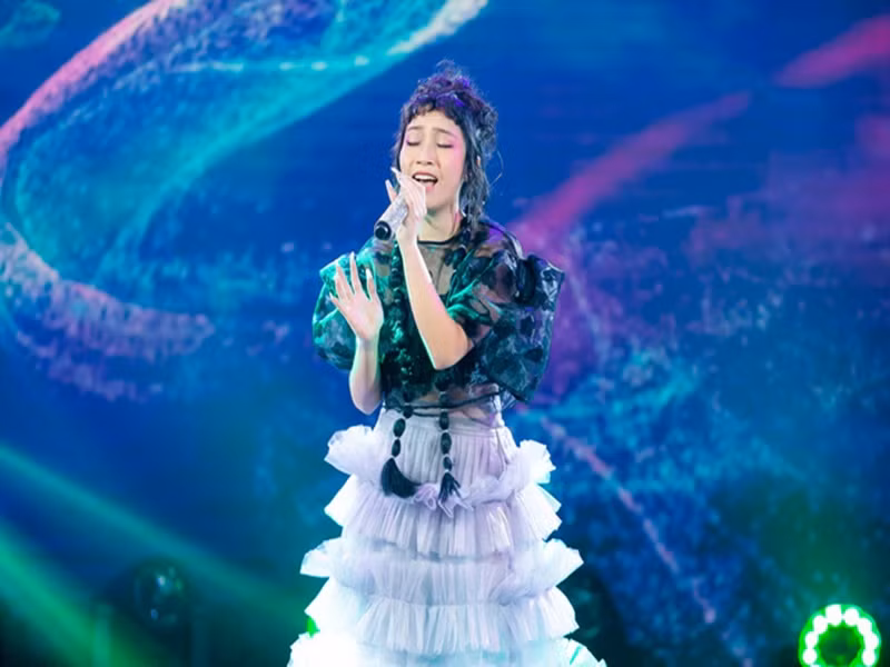 Mỹ Anh dừng chân ở The Heroes với vị trí á quân. Ảnh: VTV