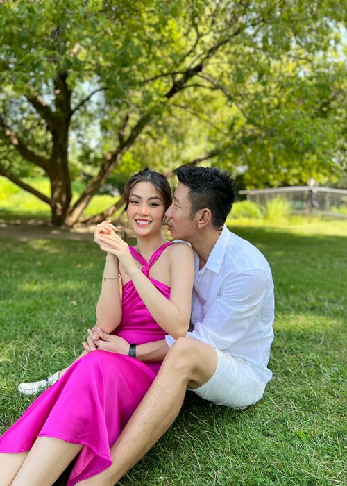 Thời gian qua, người đẹp giấu kín thông tin mang bầu lần 2.