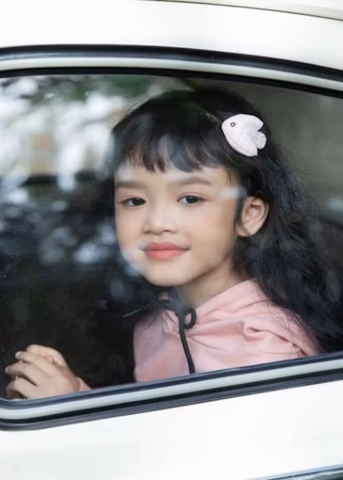 Con gái Hồ Việt Trung năm nay 7 tuổi, xinh xắn, đáng yêu. Ảnh: Bảo vệ công lý