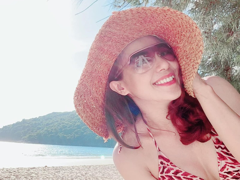 Nữ diễn viên sinh năm 1982 yêu thích môn múa cột.