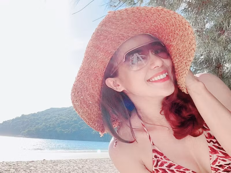 Nữ diễn viên sinh năm 1982 yêu thích môn múa cột.