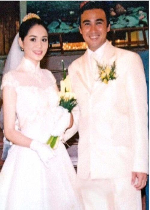 Quyền Linh kết hôn với Dạ Thảo vào năm 2005 sau 4 năm hẹn hò. Ảnh: FBNV