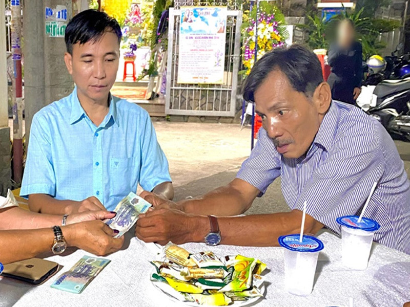 Hồi tháng 6/2022, nhạc sĩ Tô Hiếu chia sẻ hình ảnh Thương Tín cho biết, sức khỏe của Thương Tín rất yếu, gương mặt tiều tụy. Ảnh: Arttimes