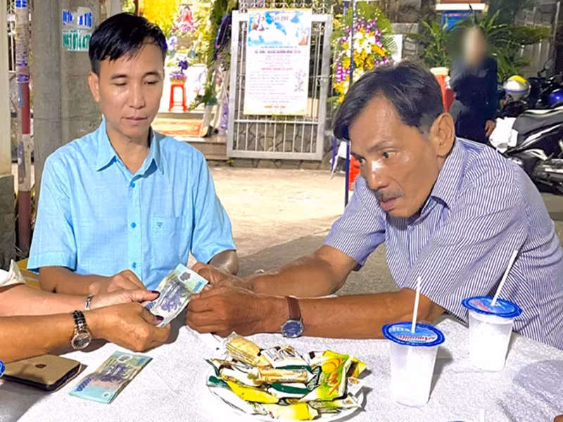 Hồi tháng 6/2022, nhạc sĩ Tô Hiếu chia sẻ hình ảnh Thương Tín cho biết, sức khỏe của Thương Tín rất yếu, gương mặt tiều tụy. Ảnh: Arttimes