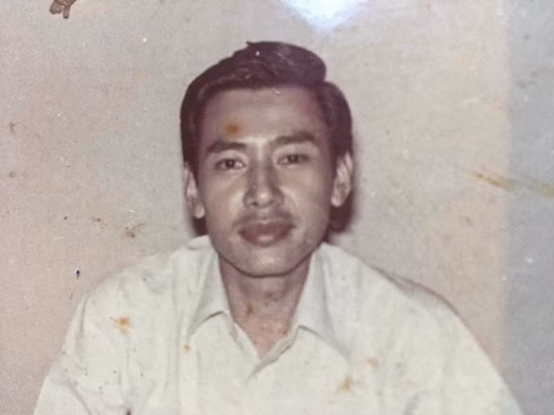 Lý Quí Khánh sinh ra trong một gia tộc nổi tiếng về ẩm thực. Trong ảnh là ông nội của nam thiết kế. Ảnh: FBNV