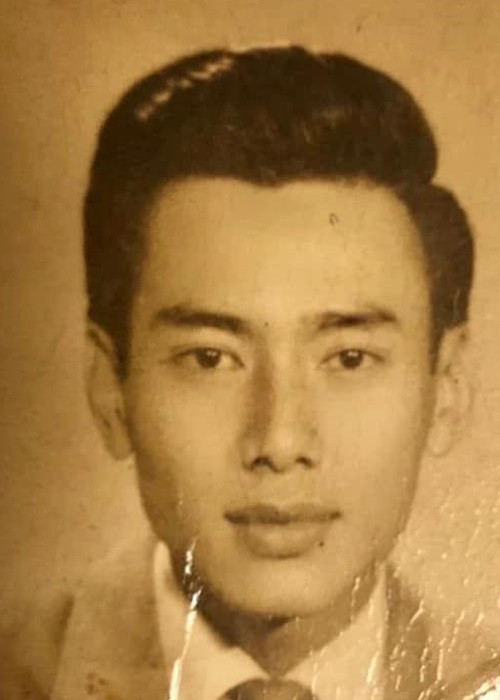 Ông nội của Lý Quí Khánh ngày trẻ điển trai như tài tử. Ảnh: FBNV