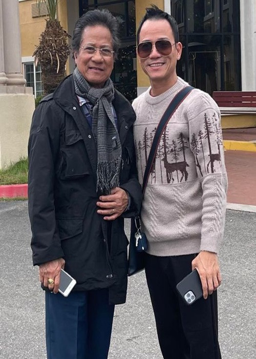 Ngoài Chế Phi, một số người con khác của Chế Linh cũng theo nghệ thuật. Chế Phong là một trong số đó. Ảnh: Vietnamnet