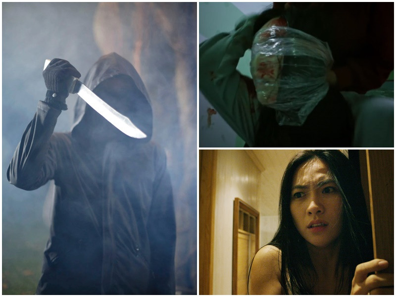 "Vô diện sát nhân" thuộc thể loại phim kinh dị. Nội dung phim xoay quanh nữ bác sĩ Phương Anh. Sau một ca phẫu thuật thất bại, Phương Anh bị ám ảnh bởi một tên sát nhân không rõ mặt mũi thường xuyên xuất hiện trong giấc mơ, truy sát cô. Không dừng lại ở đó, tên sát nhân còn bước ra khỏi giấc mơ, liên tục truy đuổi Phương Anh. Ảnh: Thế giới điện ảnh