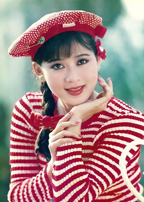 Không chỉ khả năng diễn xuất, nhan sắc của Diễm Hương cũng gây ấn tượng. Cô sở hữu vẻ đẹp trong trẻo, hiền hậu, dịu dàng. Ảnh: Tiền Phong