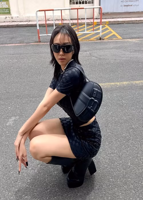 Sau tin đồn sinh con cho Anh Tú vào năm 2021, Diệu Nhi ngày càng gợi cảm. Ảnh: FBNV