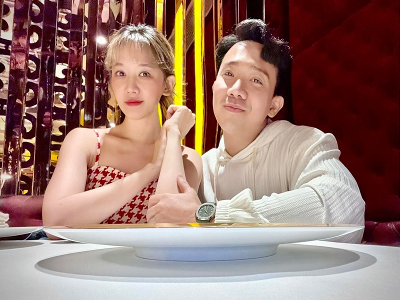 Cặp đôi cùng đi ăn cách đây ít ngày.