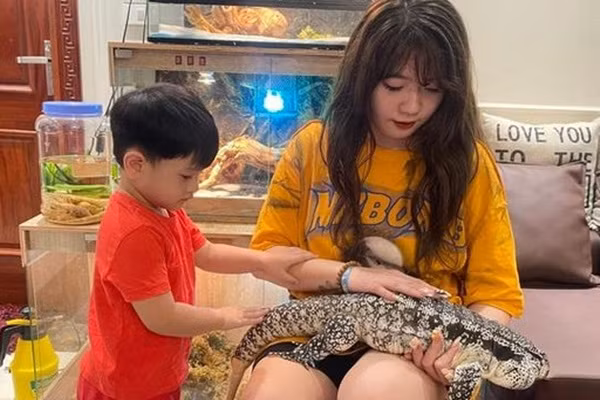 Co gai o HN chi 300 trieu nuoi than lan, tran lam thu cung