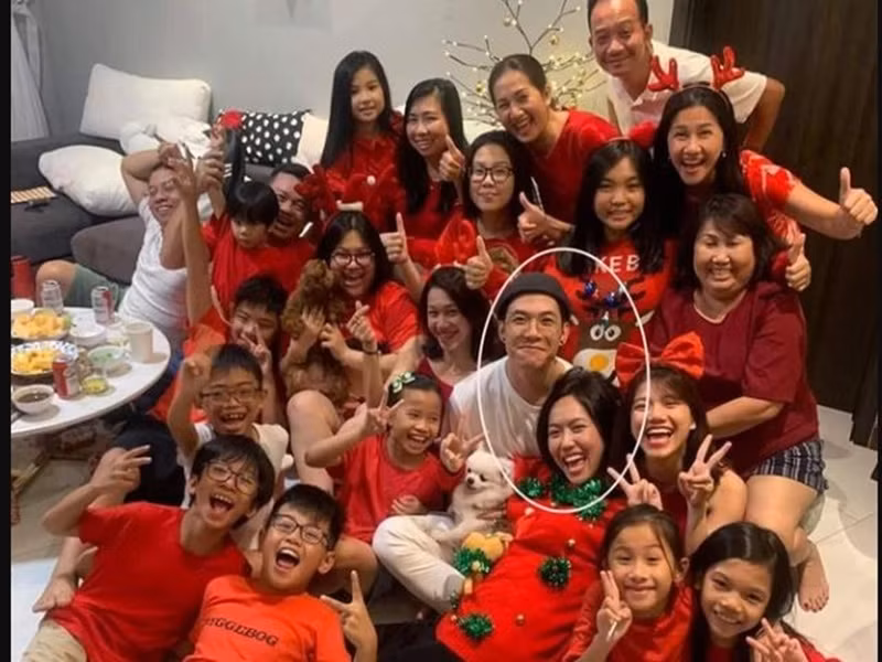 Sau tin đồn chia tay, Diệu Nhi và Anh Tú đón lễ Giáng sinh cùng gia đình. Ảnh: Zing