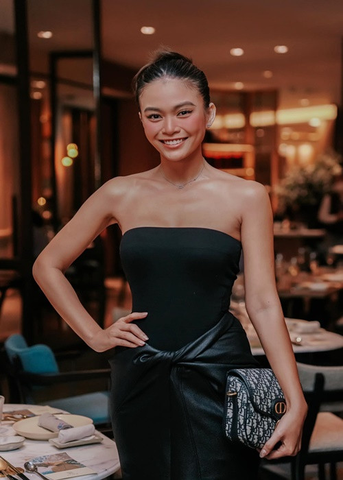 Năm 2020, Mâu Thủy quyết định chia tay vì người yêu mua giày nhầm size cho cô. Ảnh: FBNV