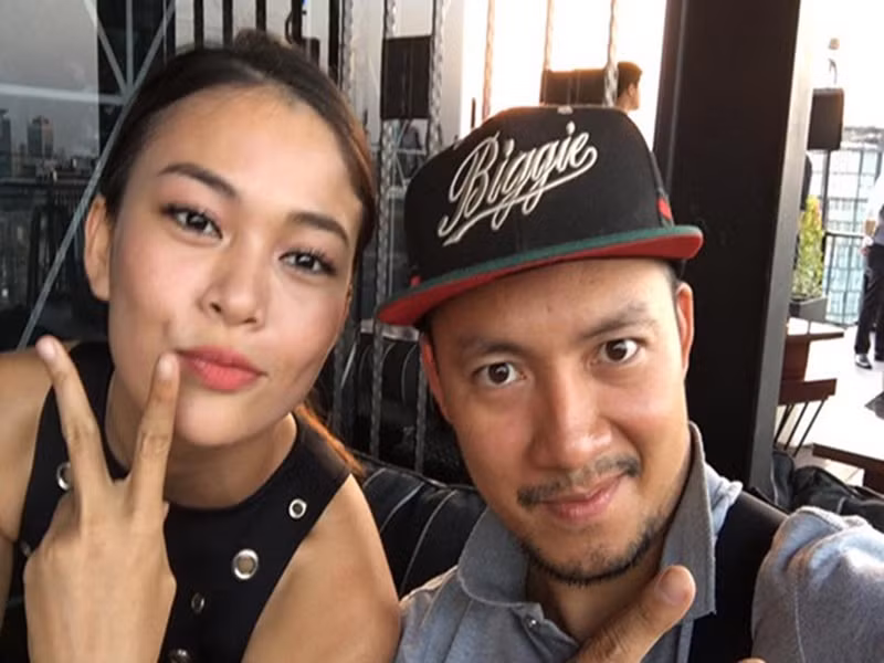 Năm 2016, Mâu Thủy vướng nghi vấn hẹn hò rapper Tiến Đạt. Tuy nhiên á hậu khẳng định cả hai chỉ là bạn bè bình thường. Ảnh: Zing