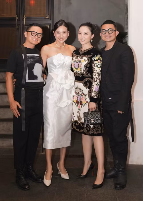 Cách đây ít ngày, doanh nhân Tôn Bảo Anh xuất hiện tại tiệc sinh nhật của Dương Mỹ Linh. Ảnh: Tiên Nguyễn