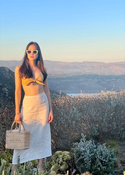 Hoa hậu Dương Mỹ Linh dự định tổ chức tiệc cưới vào cuối năm tại TP.HCM. Ảnh: FBNV