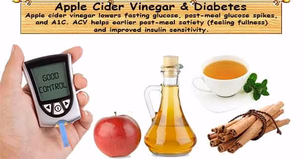 Giúp ích cho người mắc bệnh tiểu đường Giấm táo có thể giúp giảm mức glucose nên là phương pháp điều trị có lợi cho những người mắc bệnh tiểu đường loại 2. Một nghiên cứu của Đại học bang Arizona (Mỹ) đã phát hiện ra rằng uống hai muỗng canh giấm táo cùng với 30g phô mai trước khi đi ngủ giúp giảm 4 - 6% lượng đường huyết lúc đói. Ảnh minh họa: Internet