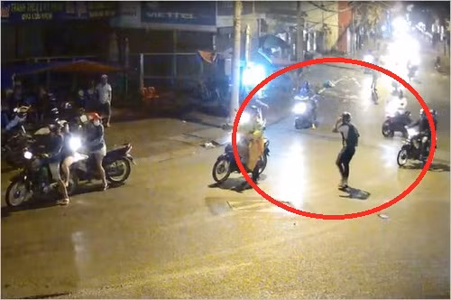 Hình ảnh thời khắc kinh hoàng nạn nhân thoát chết diệu kỳ dưới gầm xe bồn