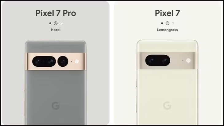Pixel 7 có màn hình 6,3 inch, độ sáng cao hơn 25% so với phiên bản năm ngoái giúp nâng cao khả năng hiển thị ngoài trời. Bộ nhớ lưu trữ đi kèm gồm lựa chọn 128GB và 256 GB. Những người cần thêm dung lượng có thể lựa chọn phiên bản Pixel 7 Pro với 512 GB.