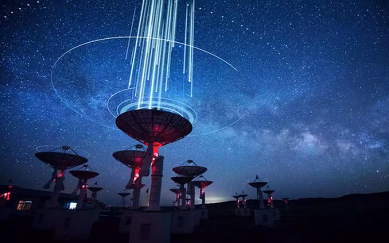 Ông Grimaldi lấy ví dụ rằng nếu một nền văn minh truyền đi tín hiệu từ đầu còn lại của dải ngân hà thì khi nó đến Trái đất, nền văn minh đó đã biến mất.