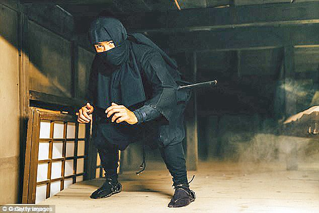 Các Ninja tập luyện theo phái võ thuật Ninjutsu với slogan là "Tẩu thoát khi có thể" nếu không được thì mới lựa chọn hạ sách là ám sát đối phương. Họ được chỉ dạy, học võ thuật để tìm cách thoát khỏi nguy hiểm, bảo vệ chính mình và chỉ tấn công khi bị bại lộ.